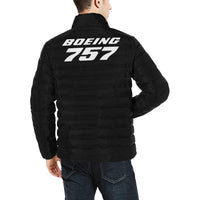 Thumbnail for BOEING 757 Men's Stand Collar Padded Jacket e-joyer
