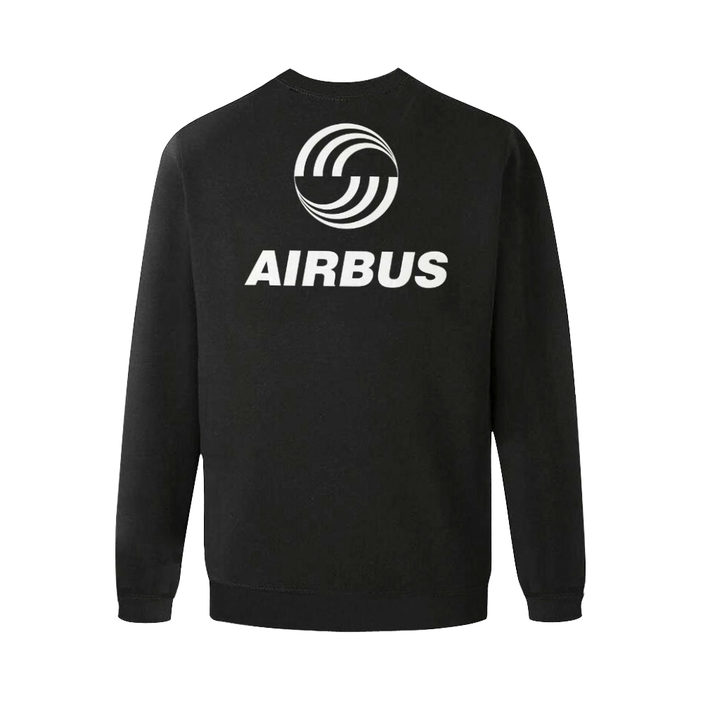 AIRBUS Men's Oversized Fleece Crew Sweatshirt e-joyer