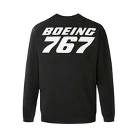 Thumbnail for BOEING 767 Men's Oversized Fleece Crew Sweatshirt e-joyer