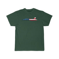 Thumbnail for American Flag Military Jet T Shirt THE AV8R