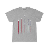 Thumbnail for Jet US Flag, Jets Flying, Patriotic USA T Shirt THE AV8R