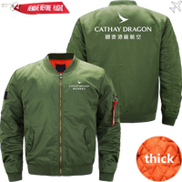 Thumbnail for CATHAY DRAGON  AIRLINES MA1 JACKET THE AV8R