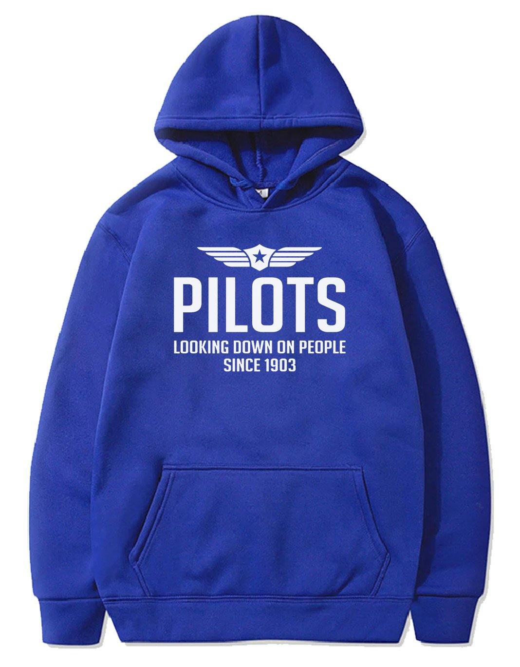 PILOTS LOOKING DOWN ON PEOPLE SINCE 1903  PULLOVER THE AV8R