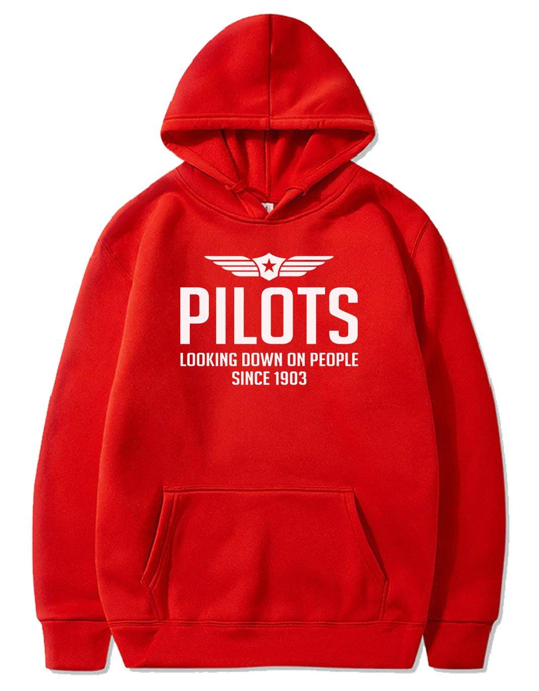 PILOTS LOOKING DOWN ON PEOPLE SINCE 1903  PULLOVER THE AV8R