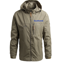 Thumbnail for Waterproof Southwest Airline Casual Hooded