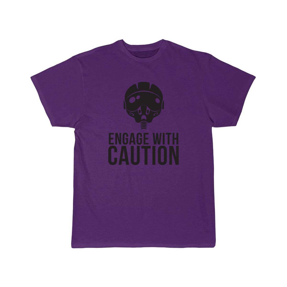 Engage with Caution fighter pilot T SHIRT THE AV8R