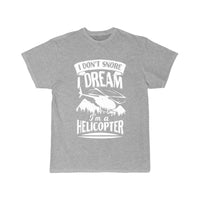 Thumbnail for I Don't Snore I Dream I'm A Helicopter  T-SHIRT THE AV8R