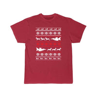 Thumbnail for Christmas sweater for fighter jet lover T SHIRT THE AV8R
