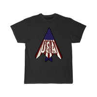 Thumbnail for USA Airplane Jet Fighter T Shirt THE AV8R