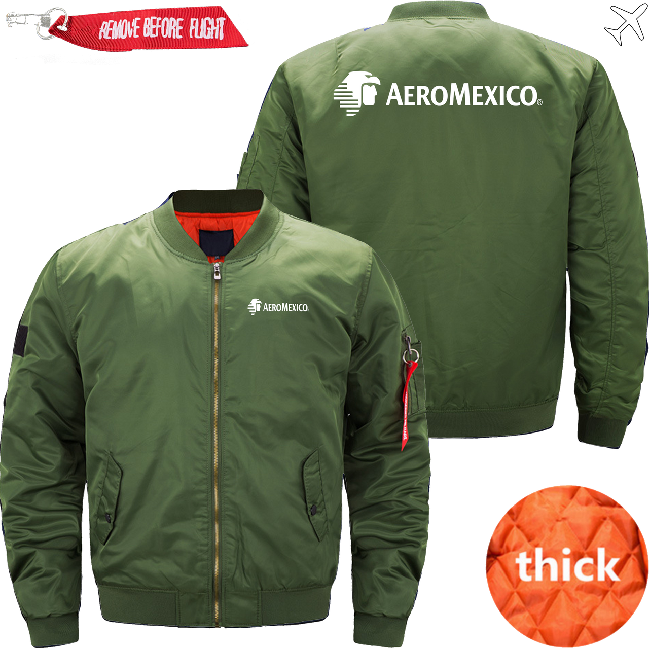 MEXICO AIRLINES MA1 JACKET THE AV8R