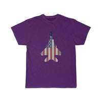 Thumbnail for F-15 Eagle Fighter Jet Plane American Flag Gift T Shirt THE AV8R