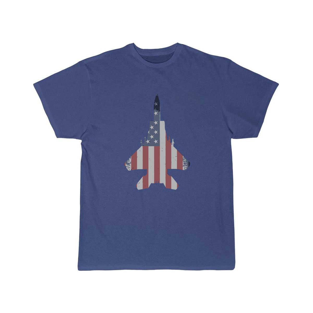 F-15 Eagle Fighter Jet Plane American Flag Gift T Shirt THE AV8R