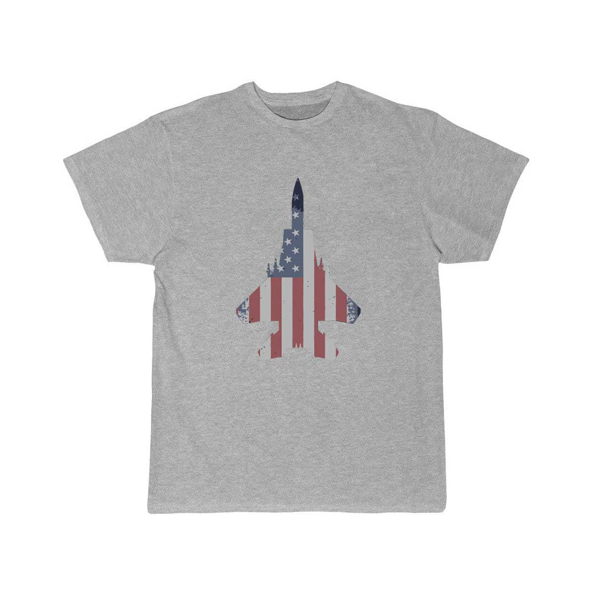 F-15 Eagle Fighter Jet Plane American Flag Gift T Shirt THE AV8R