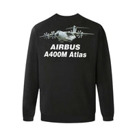 Thumbnail for AIRBUS - 400M Men's Oversized Fleece Crew Sweatshirt e-joyer