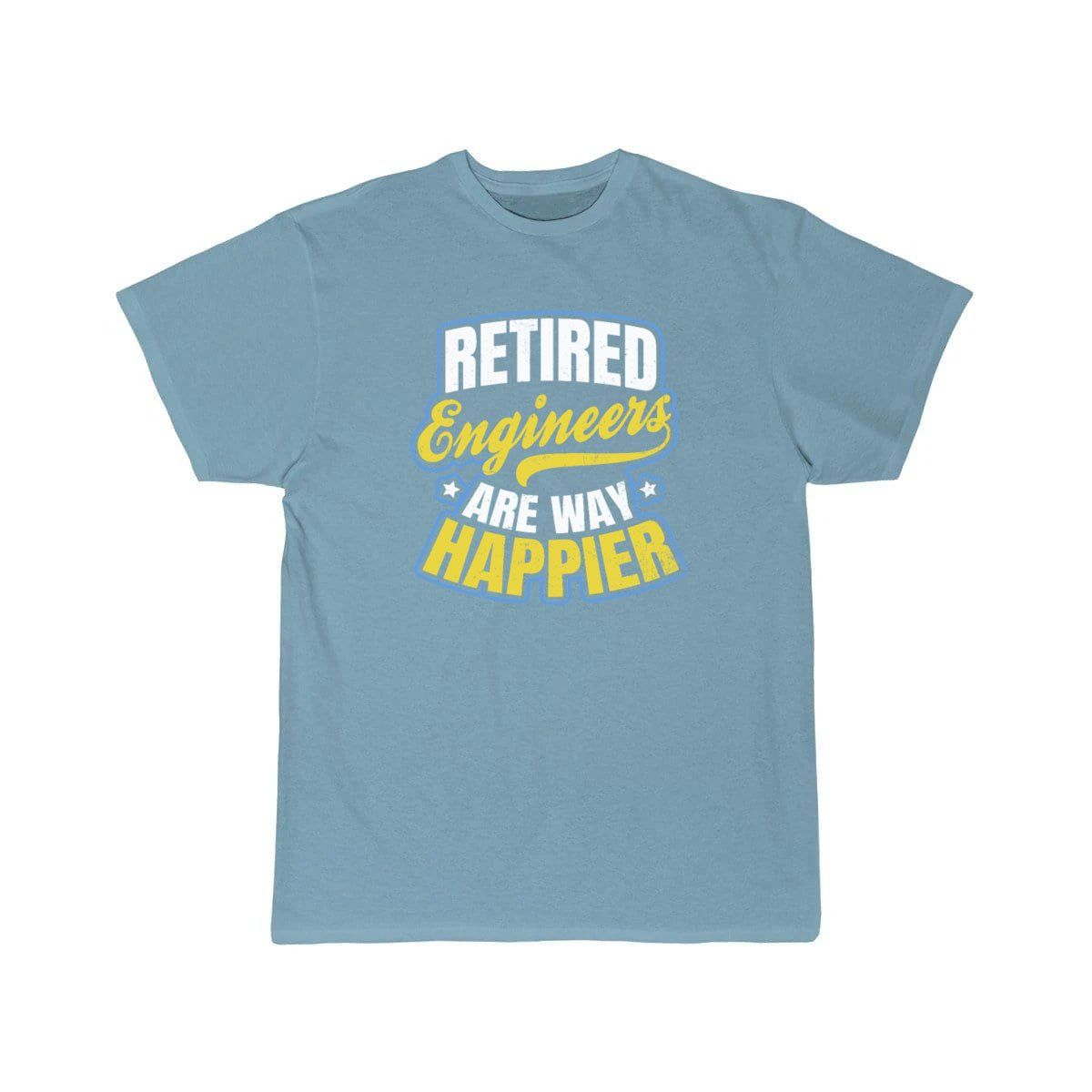 Retired Engineer Way Happier  T-Shirt THE AV8R