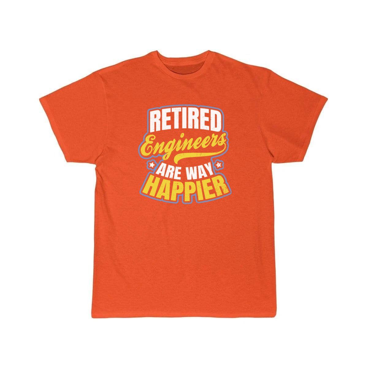 Retired Engineer Way Happier  T-Shirt THE AV8R