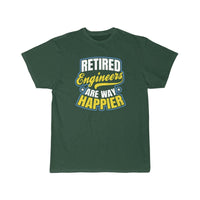 Thumbnail for Retired Engineer Way Happier  T-Shirt THE AV8R