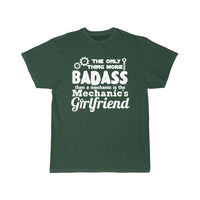 Thumbnail for Badass Mechanic s Girlfriend  T-Shirt THE AV8R