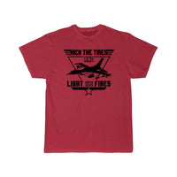 Thumbnail for Kick the Tires and Light the Fires Fighter Jet T Shirt THE AV8R
