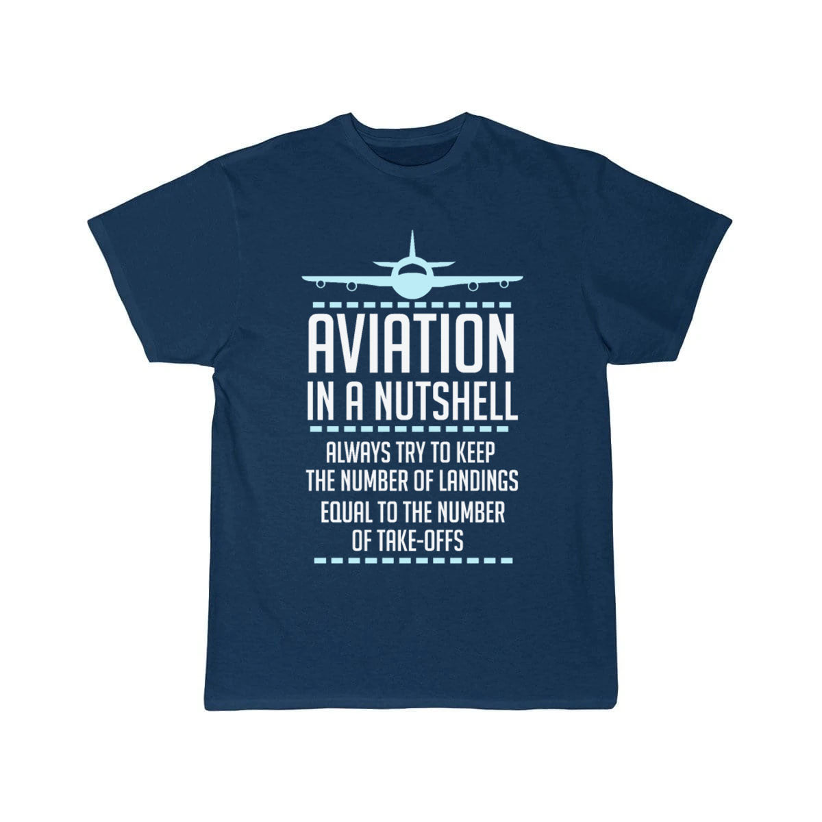 Aviation In A Nutshell Funny ATC Pilot Gift T-SHIRT THE AV8R