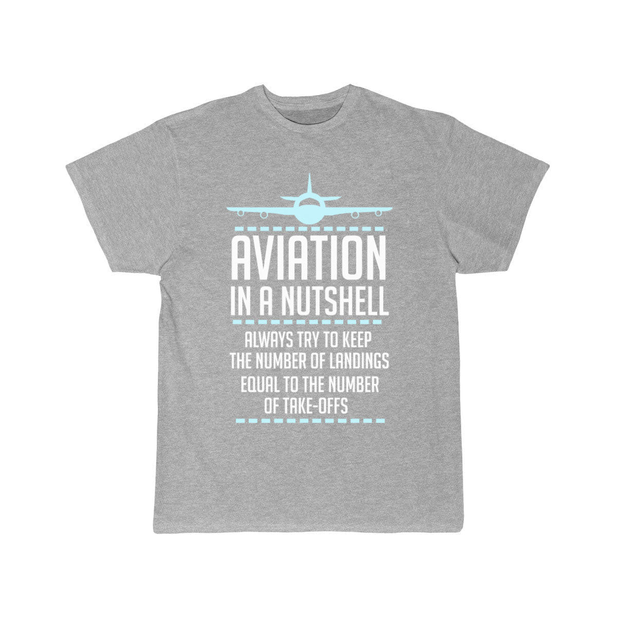 Aviation In A Nutshell Funny ATC Pilot Gift T-SHIRT THE AV8R