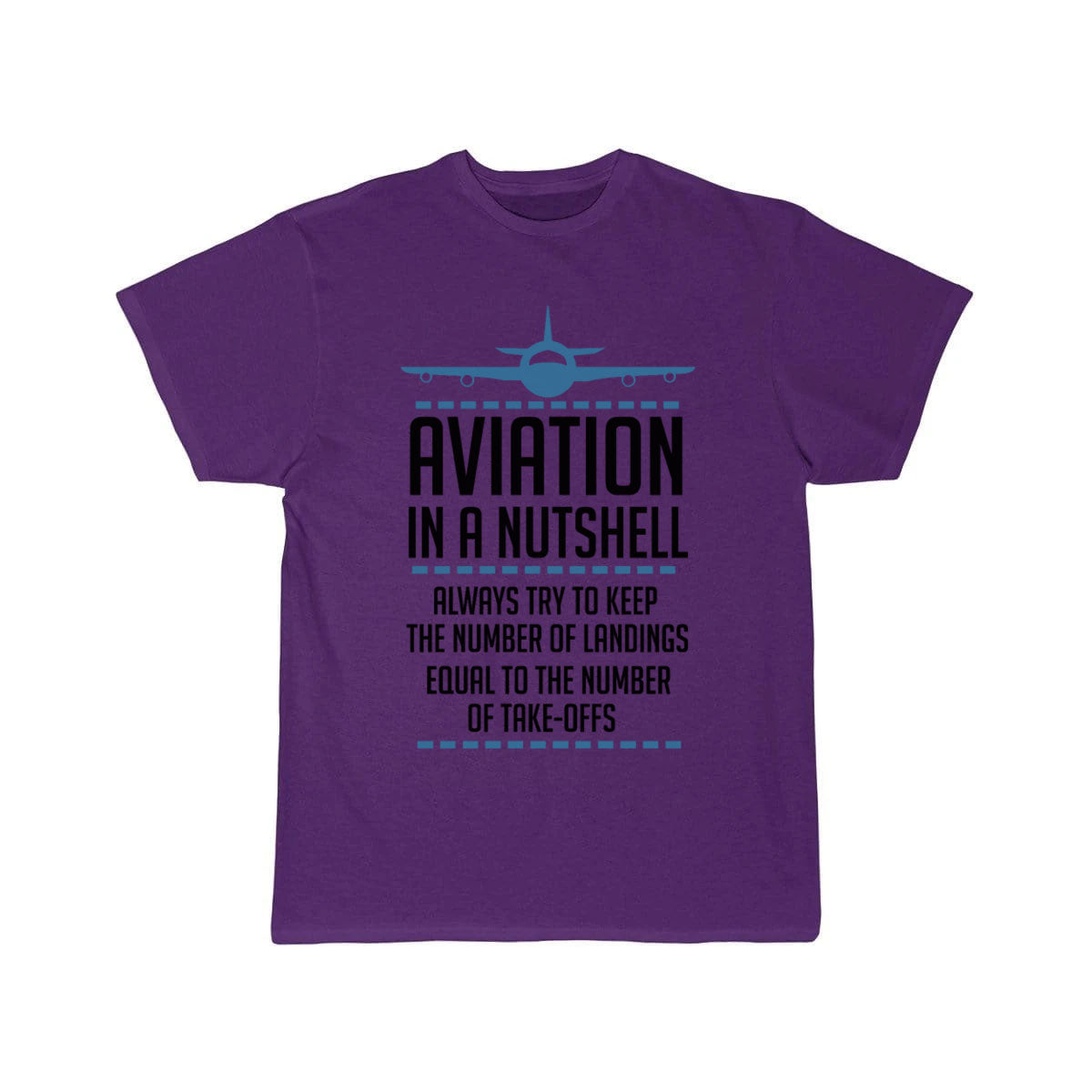 Aviation In A Nutshell Funny ATC Pilot Gift  T-SHIRT THE AV8R