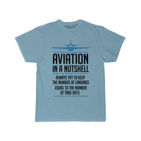 Thumbnail for Aviation In A Nutshell Funny ATC Pilot Gift  T-SHIRT THE AV8R