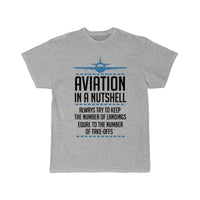 Thumbnail for Aviation In A Nutshell Funny ATC Pilot Gift  T-SHIRT THE AV8R