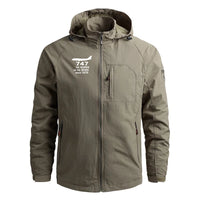 Thumbnail for Waterproof Boeing 747 Casual Hooded