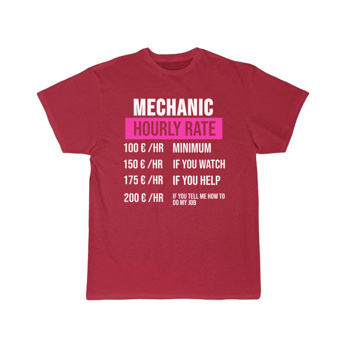 Mechanic Mechanics Mechanical Engineering  T-Shirt THE AV8R