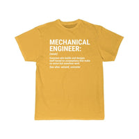 Thumbnail for Funny Mechanical Engineer Definition Noun   T-Shirt THE AV8R