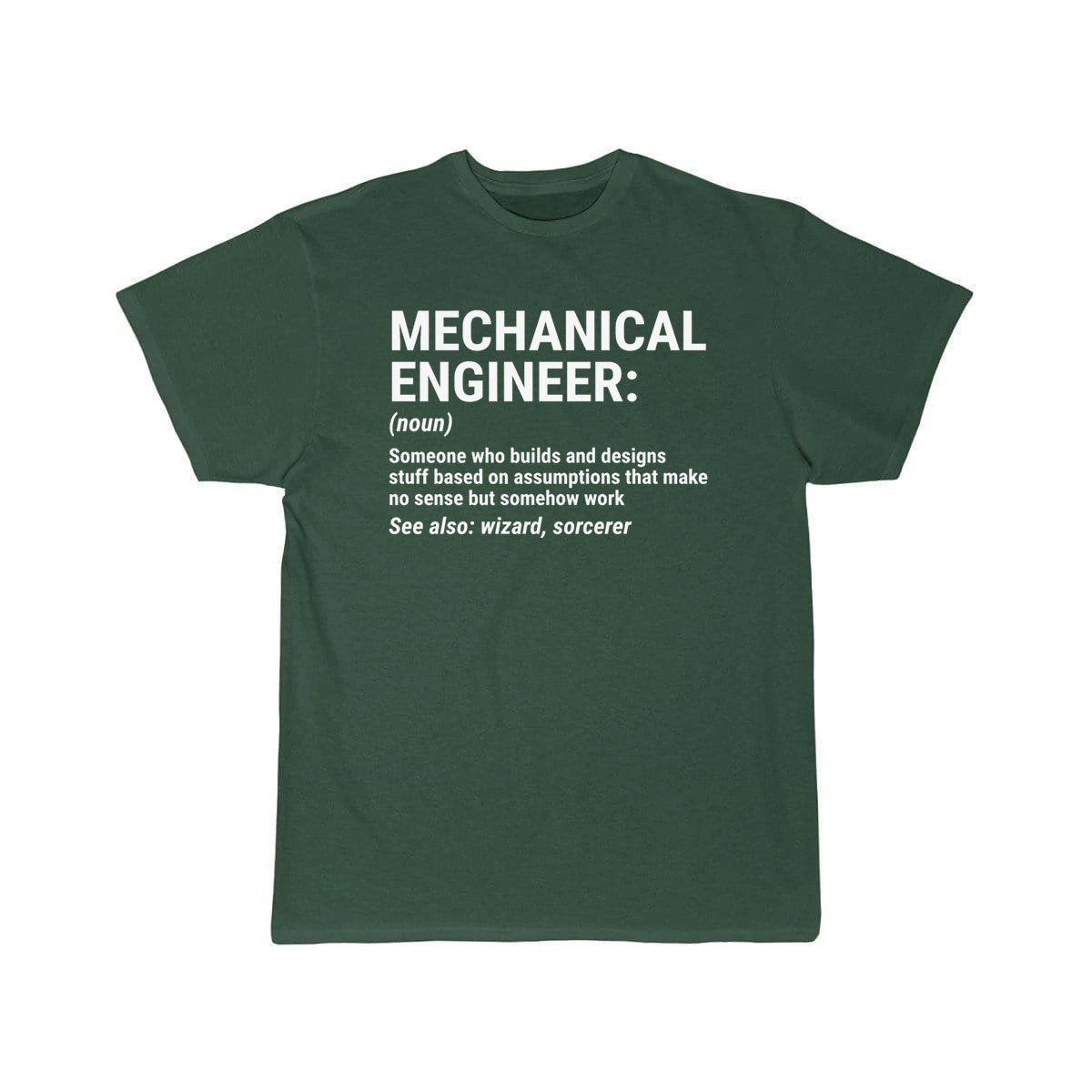 Funny Mechanical Engineer Definition Noun   T-Shirt THE AV8R