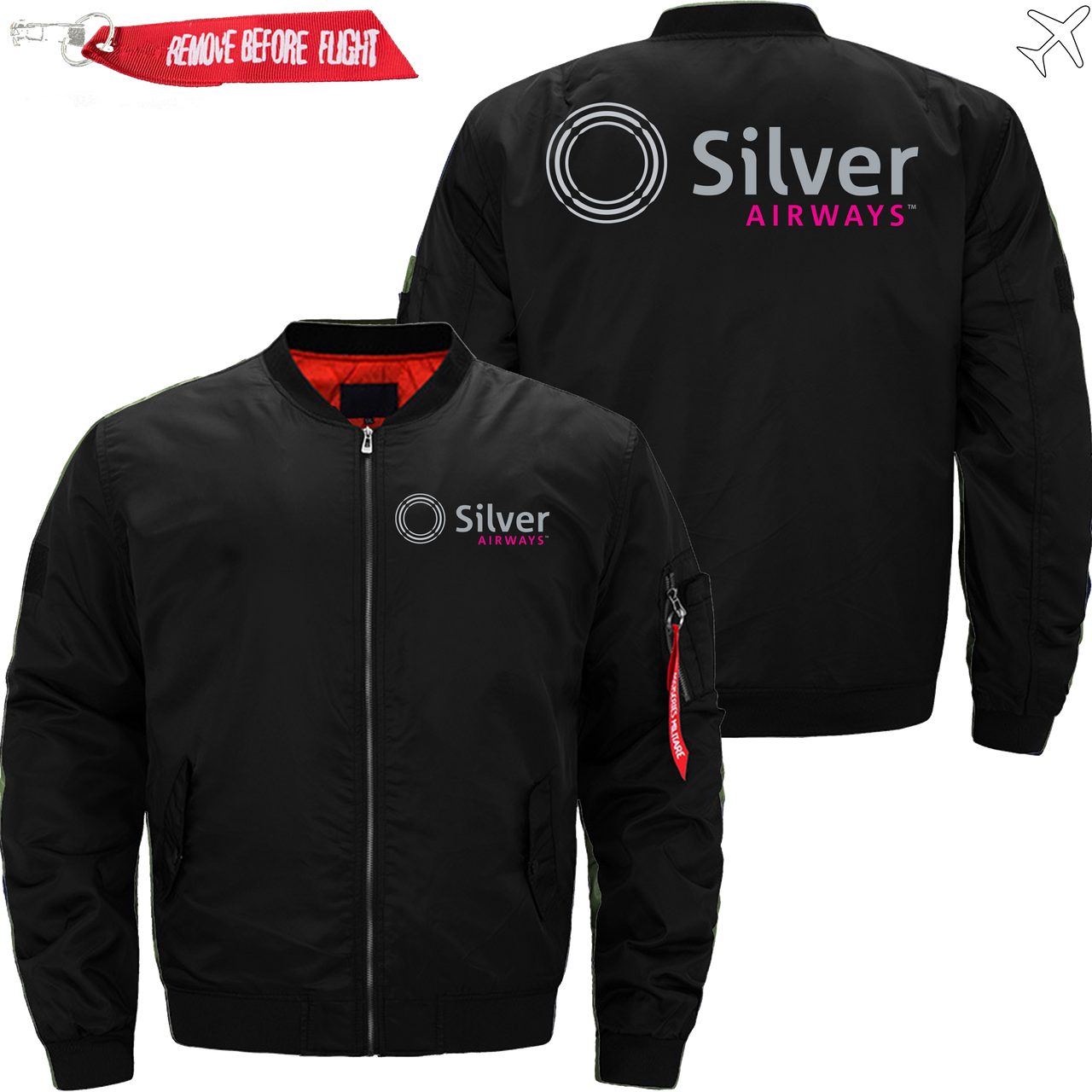 SILVER AIRLINE JACKET