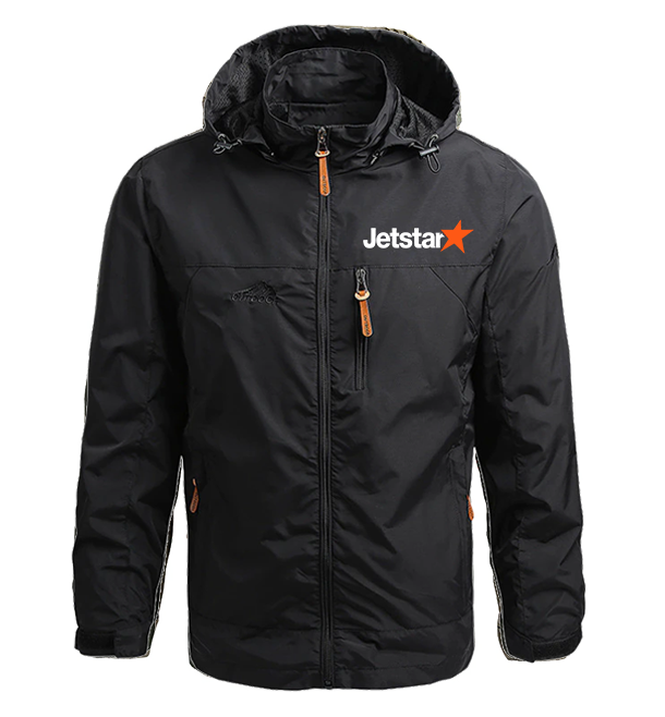 Waterproof Jetstar Airline Casual Hooded