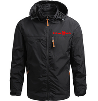 Thumbnail for Waterproof Lion Airline Casual Hooded