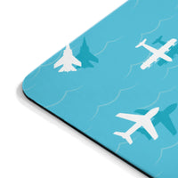 Thumbnail for AIRPLANES WHITE  -  MOUSE PAD Printify