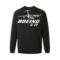 Thumbnail for BOEING C-17 Men's Oversized Fleece Crew Sweatshirt e-joyer