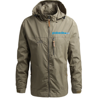 Thumbnail for Waterproof pobeda Airline Casual Hooded