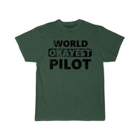 Thumbnail for Funny Pilot Pilots world okayest Pilot T-SHIRT THE AV8R