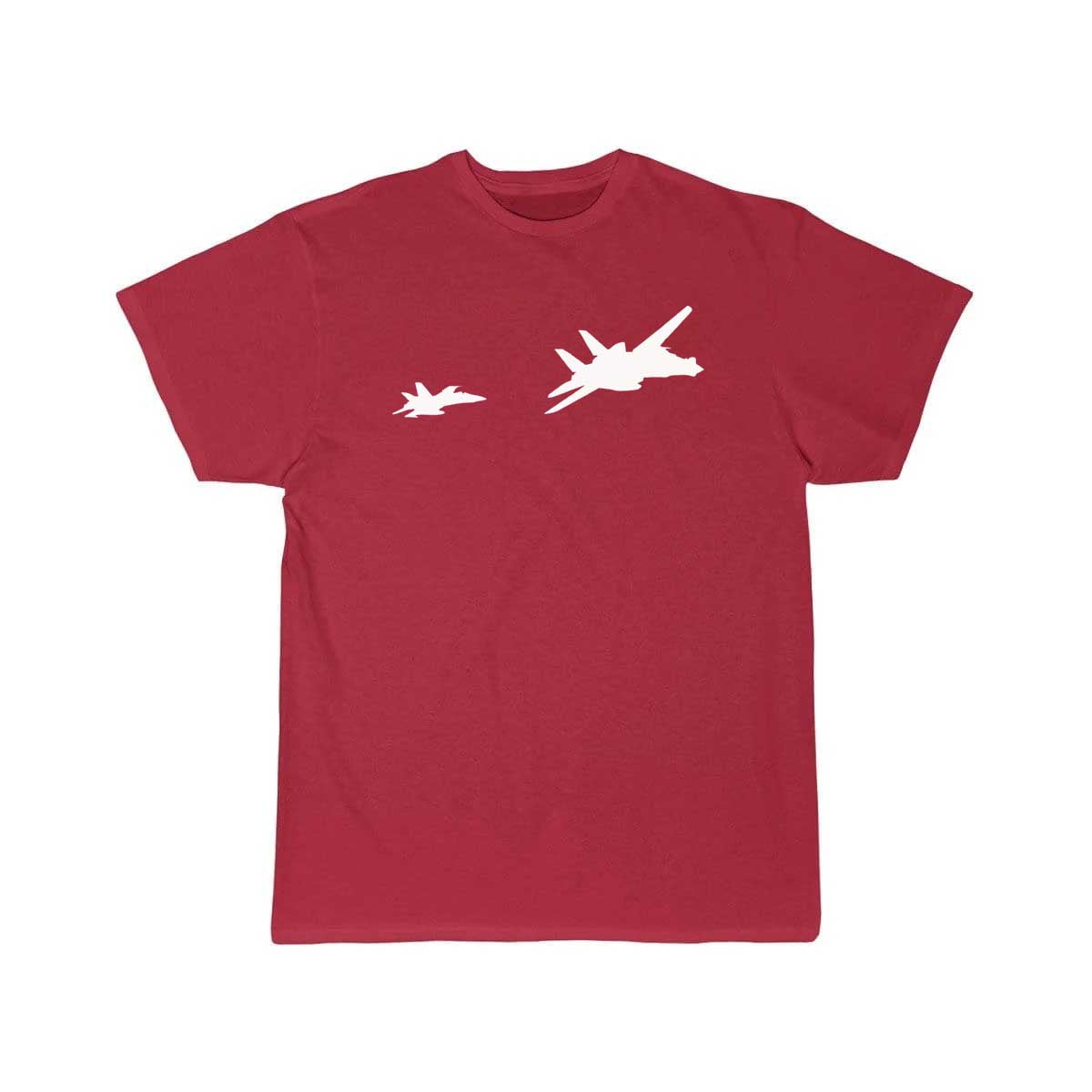 Two fighter jets fight design T Shirt THE AV8R