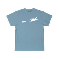 Thumbnail for Two fighter jets fight design T Shirt THE AV8R