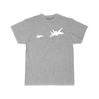 Thumbnail for Two fighter jets fight design T Shirt THE AV8R