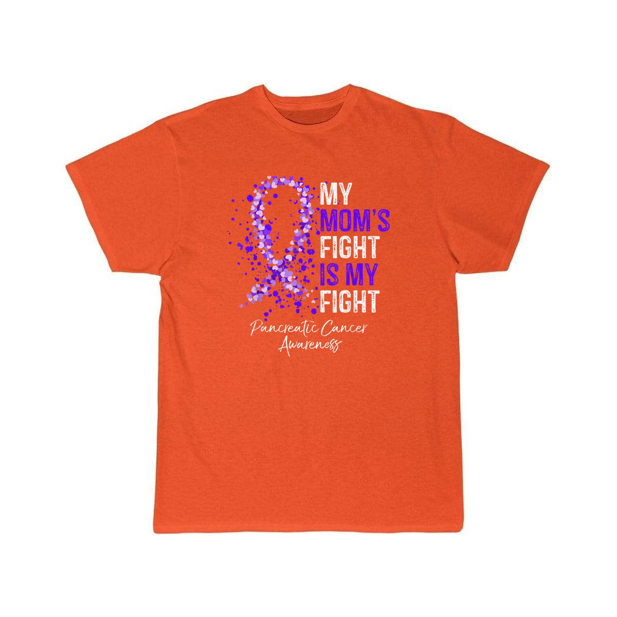 My Moms Fight Is My Fight Pancreatic Cancer T SHIRT THE AV8R