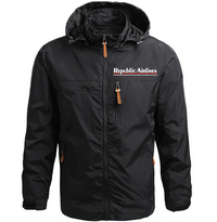 Thumbnail for Waterproof Republic Airline Casual Hooded