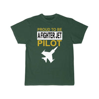 Thumbnail for proud fighter jet pilot airplane gift airplane T Shirt THE AV8R