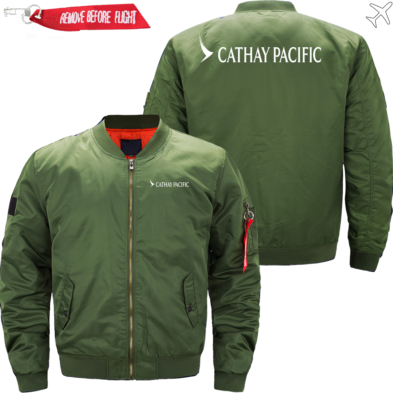 CATHAY PACIFIC AIRLINES MA1 JACKET THE AV8R