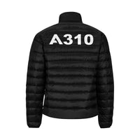 Thumbnail for Airbus A310 Men's Stand Collar Padded Jacket e-joyer