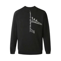 Thumbnail for ANTONOV - 225 Men's Oversized Fleece Crew Sweatshirt e-joyer