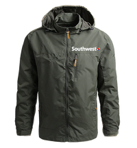 Thumbnail for Waterproof southwest Airline Casual Hooded