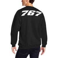 Thumbnail for BOEING 767 Men's Oversized Fleece Crew Sweatshirt e-joyer